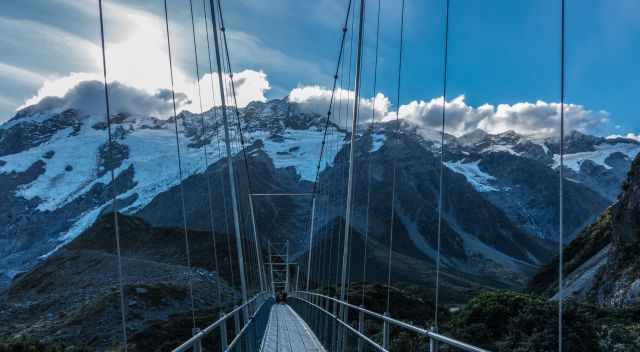 Suspension Bridge Mount Cook