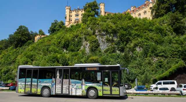 Neuschwanstein shuttle bus